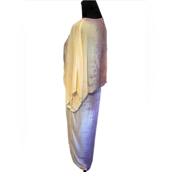 Revolve: Young Fabulous & Broke Tie-Dye Siren Dress - Pink and Cream- Small - Picture 4 of 5